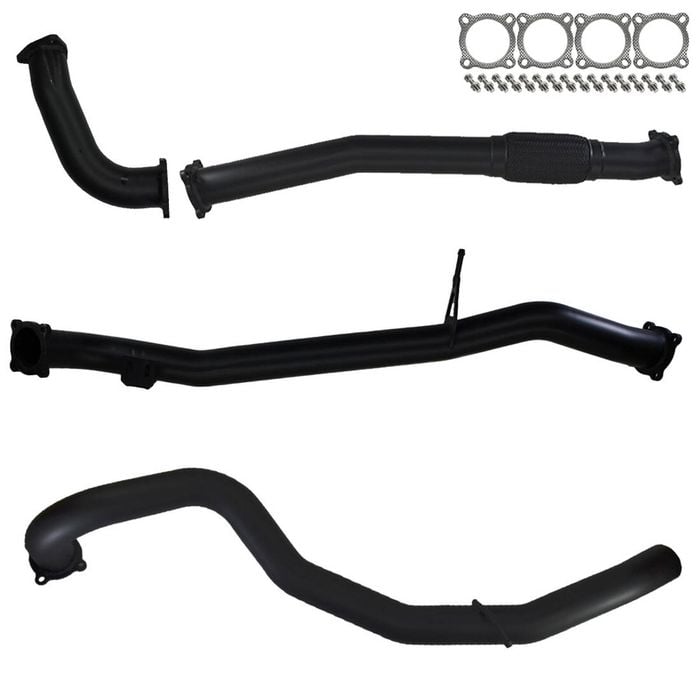 Ignite Exhausts Dump Back For Nissan Gu Patrol 2.8l Turbo Diesel Wagon 3" Inch / Pipe Only 409 Stainless Steel