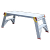 Indalex 0.45 x 1.1m 150kg Industrial Aluminium Tradesman Work Platform