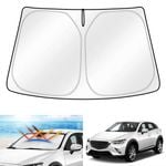 Windshield Sun Shade for Mazda CX30 CX-30 2019-2024 Blocks UV Rays Visor Protector Sunshade
