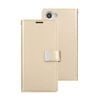 Goospery Rich Diary for Galaxy S23 Ultra - Gold