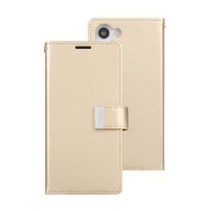Goospery Rich Diary for Galaxy S23 Ultra - Gold
