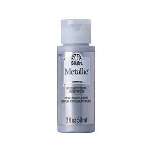 Folk Art Silver Sterling Metallic Acrylic Paint