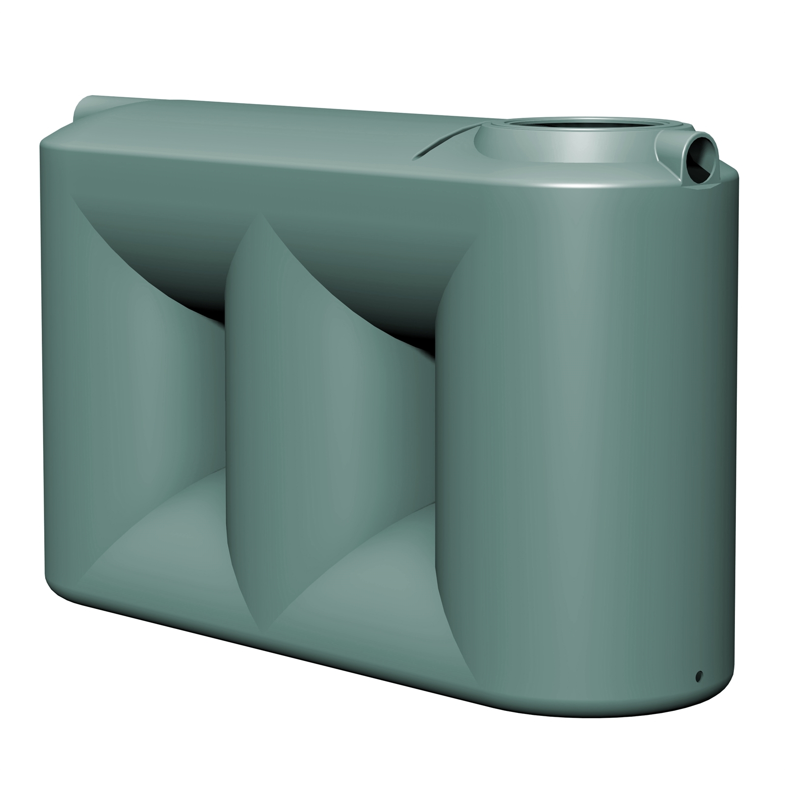 NextGenRoto 1100L Polyethylene Slimline Water Tank - Monument thumbnail 2