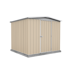 Absco Sheds 2.26 x 2.18 x 2.0m Classic Cream Single Door Regent Garden Shed