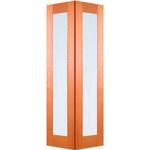 Woodcraft 2040 x 820 x 35mm Internal Bifold Door 1Lite Frosted Safety Glass