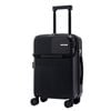 Wanderlite 20" Luggage Suitcase Front Pocket Travel Carry On Tsa Black