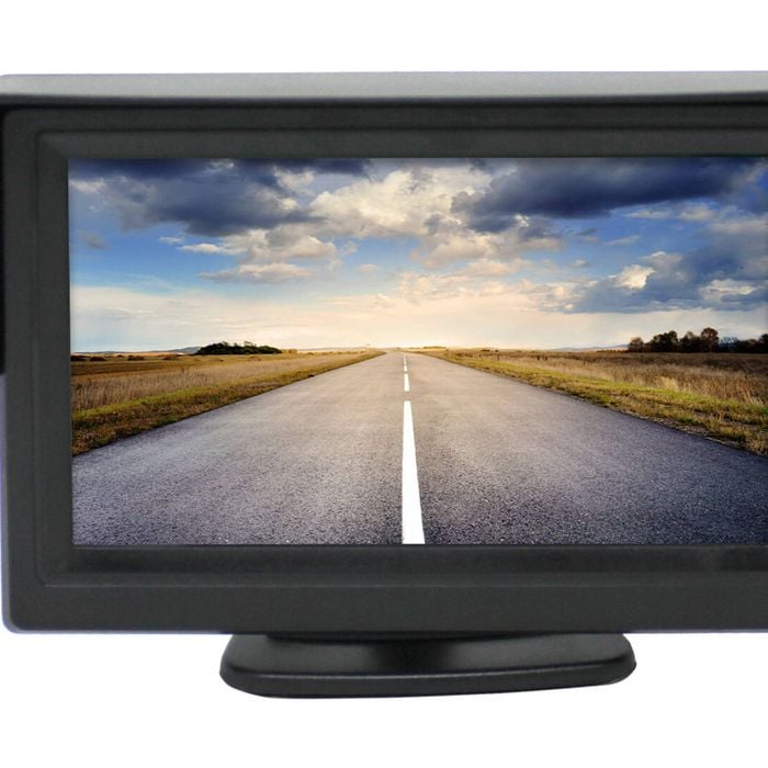 Elinz 4.3" Digital LCD Monitor 12V 24V for Reversing Camera Car Caravan Truck
