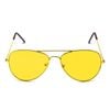 Yellow Aviator Party Glasses – Fun Novelty Accessory Australia Day Green/Gold