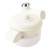 Catzon 2in1 Automatic Peeler And Handheld Egg Beater Combo Multi-function Kitchen Tool-white
