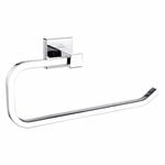 Mondella 245mm Chrome Rococo Towel Ring - Chrome