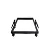 Elegant Collections Black Eliza Square Tray