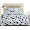 Bloomington Funky Geo Grey Quilt Cover Set King 240 x 210 cm