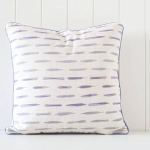 Rayell Indoor Square Cushion Lines Purple 45x45cm