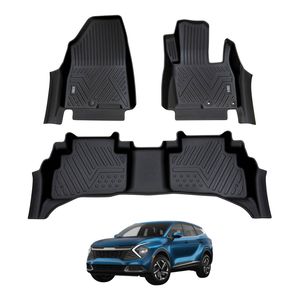 AUSGO Car Floor Mats for KIA Sportage Hybrid NQ5 Series 2021-2025 All-Weather Floor Liners