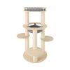Costway 1.5m Wooden Cat Tree Kittens Scratching Post