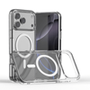 For Apple iPhone 18 Pro /17 Pro MagSafe Magnetic Case with HaloLock Shockproof Protective Electroplating Clear Cover (Clear)