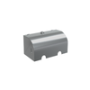 Metlam Australia Satin Stainless Steel Double Lockable Toilet Roll Holder