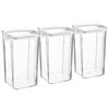 Argon Food Containers - 1.3 Litre - White - Pack Of 3