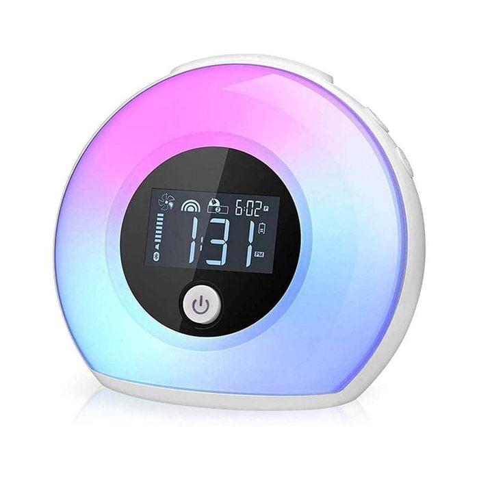Catzon Night Light Alarm Clock With Bluetooth Speaker