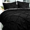 Bloomington Puffy Quilt Cover Set Black King