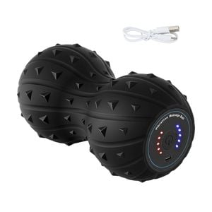 Everfit Electric Vibrating Peanut Massage Ball 5 Adjustable Level Deep Muscle Recovery Home Gym
