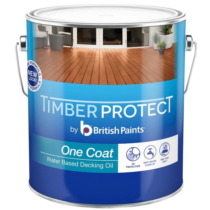 Timber Protect 4L One Coat Water Based Decking Oil - 4L