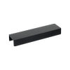 Lugna 148 x 36 x 20mm Black Door and External Drawer Handle