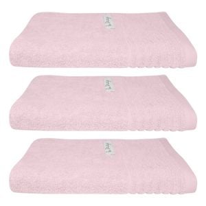 3x Bas Phillips Hayman Zero Twist Hand Towel 600gsm Cotton 60x40cm Orchid