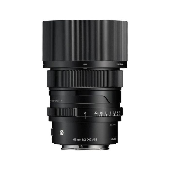Sigma 65mm f/2 DG Contemporary Lens - Sony E-mount Black