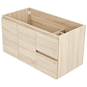 CIBO 900mm Coast Veneer Tonic Wall Hung Vanity - Cabinet Only