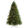 TEGAL Christmas Trees with Lights 1.8m 865 Tips Fluffy Slim Xmas Tree Decorations