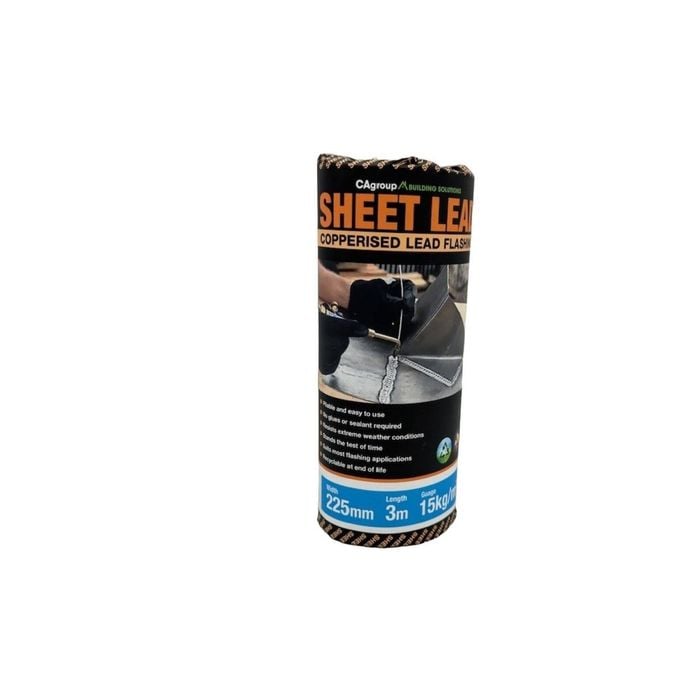 CAgroup 225mm x 3m x 15kg/m² (1.32mm) Lead Sheet