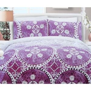 Bloomington 225TC Kasbah Mandala Cotton Rich Easy Care Quilt Cover Set Queen