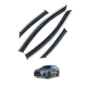 Weathershields for Lexus NX250 NX350 NX350h NX450h 2022-Onwards Car Weather Shields Wind Deflectors Window Sun Visor 4 Pcs