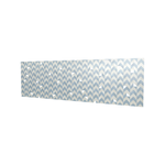 Bellessi 730 x 895 x 5mm Herringbone Motiv Glass Filler Panel
