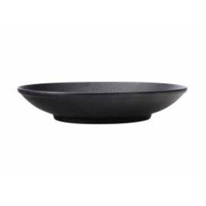 Maxwell & Williams Porcelain Caviar Footed Bowl Matte 25cm - Black
