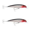 2x Rapala 12cm Saltwater X Rap Jerkbait Fishing Lures - Silver