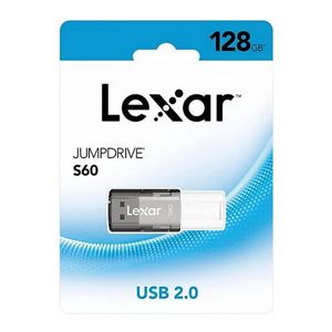 Lexar 128GB JumpDrive S60 USB 2.0 Flash Drive [LJDS060128G-BNBNG]