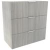 Lugna 768 x 750 x 380mm Mist 3 Drawer Ready to Assemble Unit