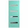 Hume Doors 1980 x 860 x 40mm Newington XN5 Entrance Door Glazed Clear
