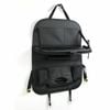 Provecta Black Foldable Car Back Seat Organiser With Tray Table And Tablet Holder