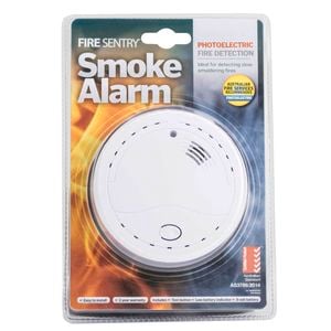 Fire Sentry Photoelectric Smoke Alarm With Test Button