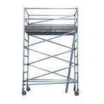Instant Access 1.3 x 2.5 x 3m 225kg Aluminium Double Width Mobile Scaffold Tower