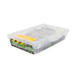 Buildex 14 - 10 x 65mm Screws Timber Tek Type 17 Coated Hex Head with Seal - 100 Pack