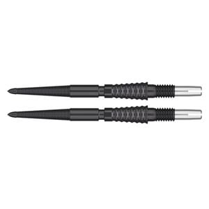 2PK Target Swiss Storm LNC Dart Point Replacement Spare Tip 26mm Black