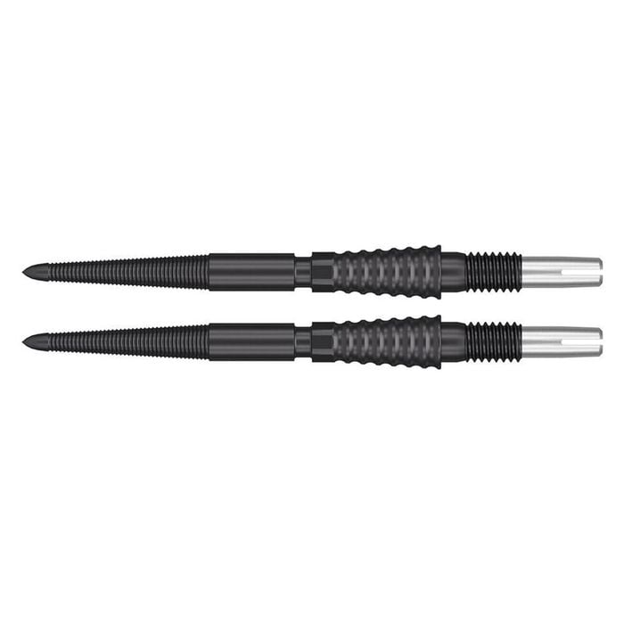 2PK Target Swiss Storm LNC Dart Point Replacement Spare Tip 26mm Black