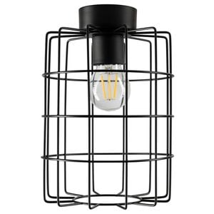 Brilliant Matt Black Canal Cage DIY Install Batten Fix Light