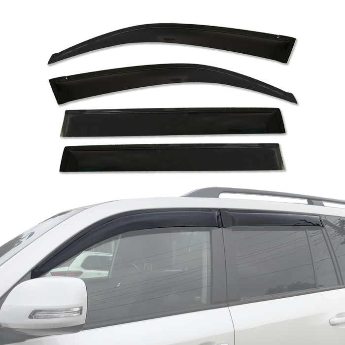 AUSGO Weather Shields For Lexus LX Series LX570 / LX450d 2008-2021 Weathershields Window Visors Wind Deflectors