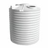 Clark Tanks 5000L Tall Round Poly Water Tank - White