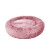 Pawz 90x90x26CM Removable Cover Calming Bed Pink